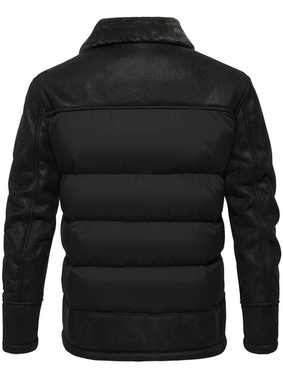 Warme Fleece Winter Jacke Für Herren | Ideal für Winter