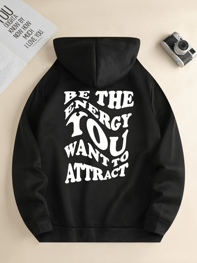 Eleganter Pullover-Hoody mit Backprint und Kapuze für Women | Perfekt für lässige Tage