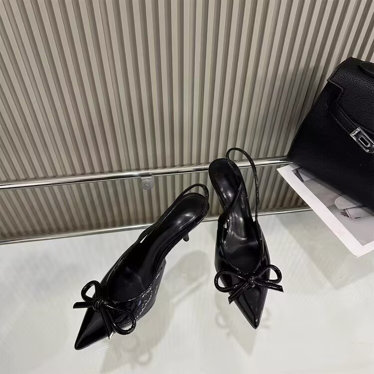 Constance - Flache Damenschuhe mit Schleifendetail