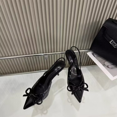 Constance - Flache Damenschuhe mit Schleifendetail