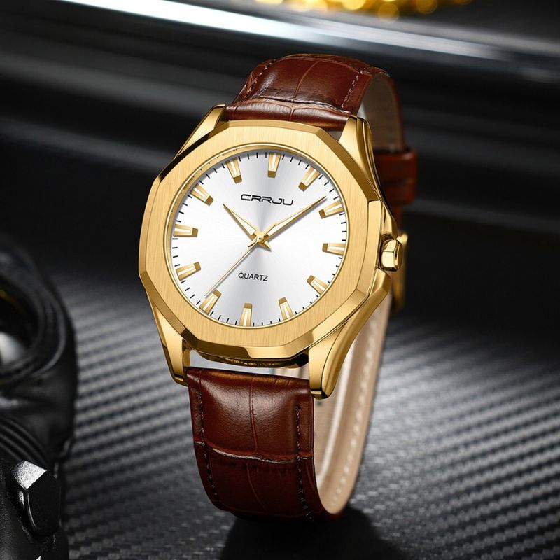 van Baerle® - Casual minimalistisches Quarzarmbanduhr