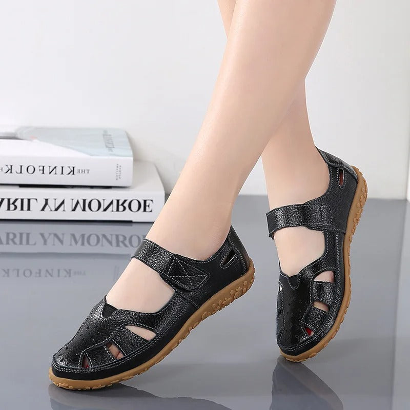 Anita - Moderne Bequeme Sandalen Geschlossene Zehe