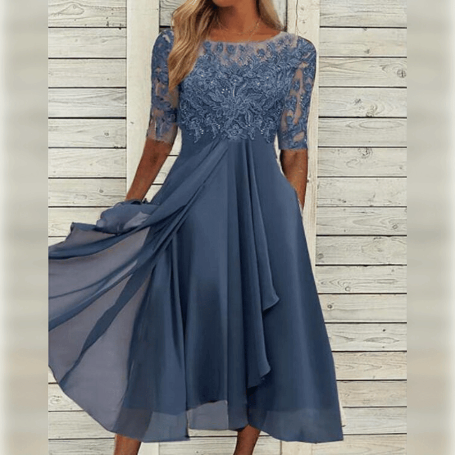 Taylor® | Weißes Hochzeitsgastkleid für Damen