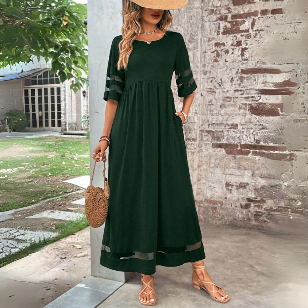Amanda - Schmeichelhaftes Elegantes Kleid Bauchkontrolle Damen