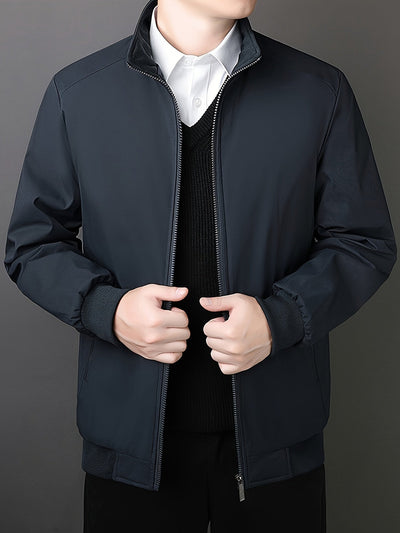 Casual Reißverschluss Vorderseite Winter Jacke Für Herren | Perfekt für Outdoor-Aktivitäten