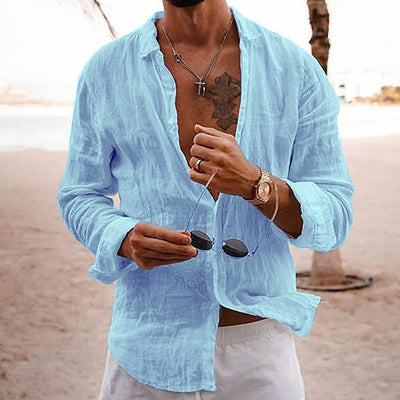 Strandhemd Madrid Herren