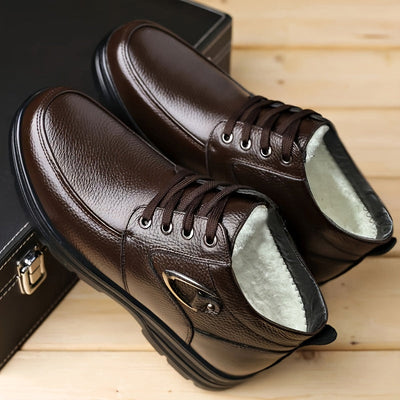 Winterschuhe Herren | Schnürschuhe mit gepolstertem Inneren
