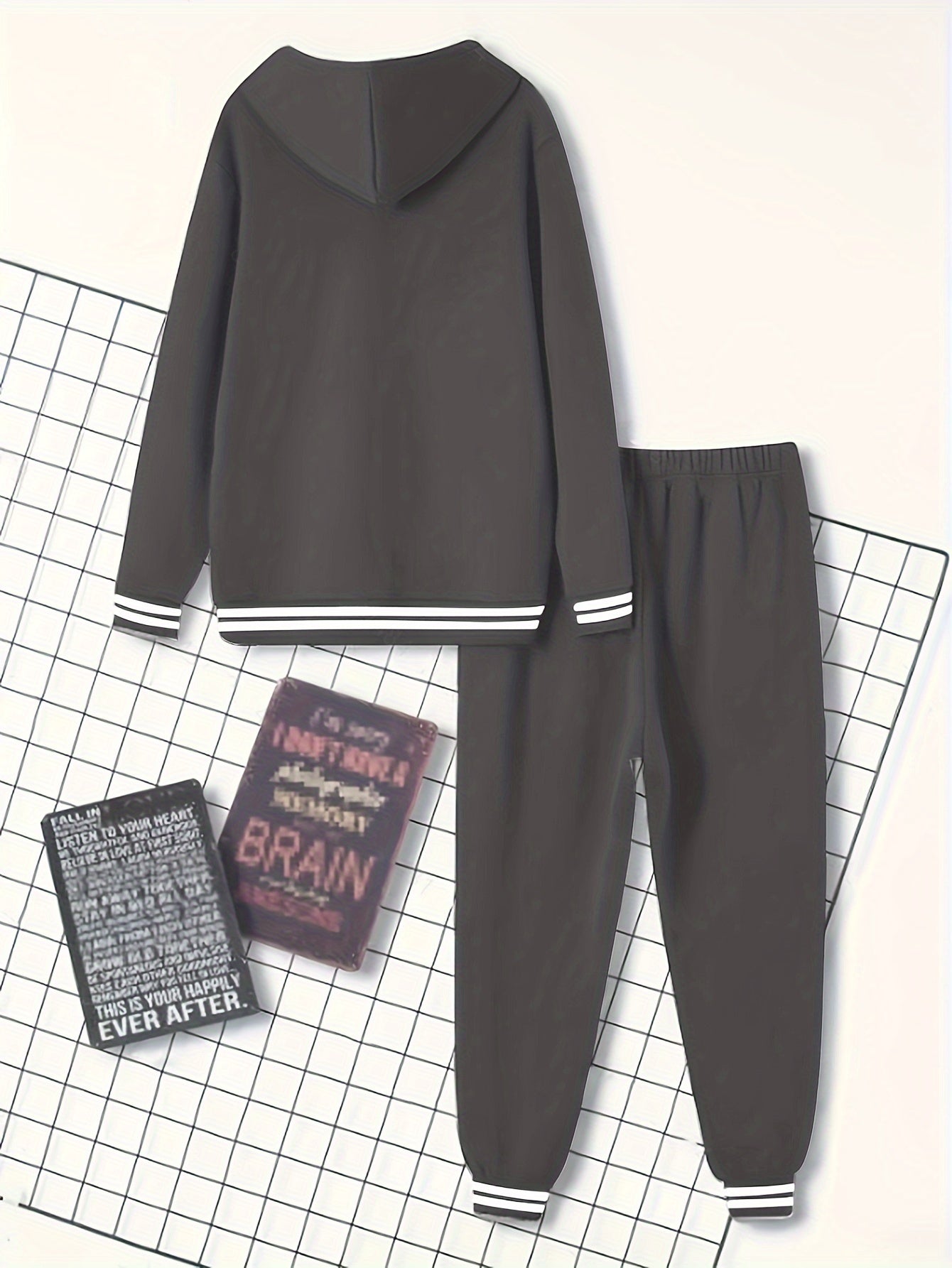 Casual Hoodie Und Hose Trainingsanzug Für Herren | Perfekt Für Freizeit-Tage