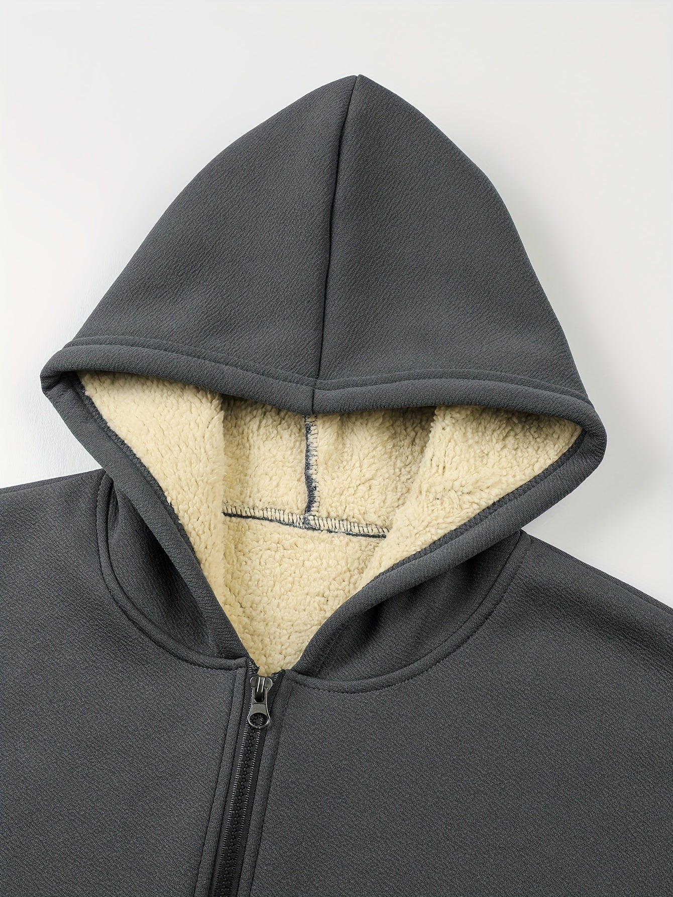 Warmer Fleece Gefütterter Trainingsanzug Mit Stehkragen Reißverschlussjacke Und Sporthose Für Herren | Perfekt für casual days