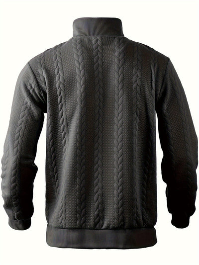 Caleb – Vintage Reißverschluss Pullover