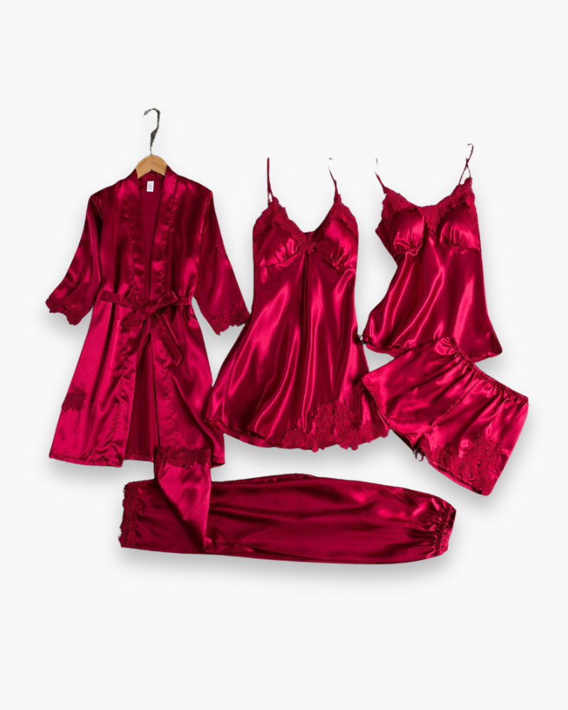 Damen Elegantes Schlafanzug Set | Komfortabel und Stilvoll
