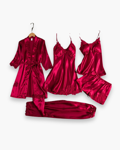 Damen Elegantes Schlafanzug Set | Komfortabel und Stilvoll