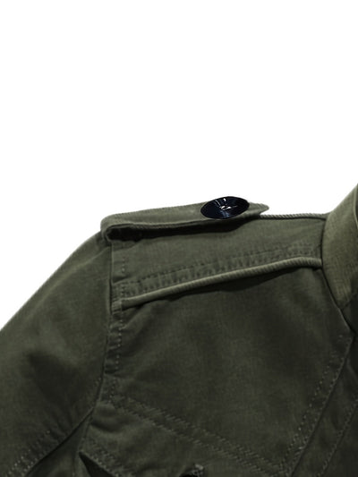 Casual Retro Stijl Katoen Winter Jacke Für Herren | Ideal für Winter