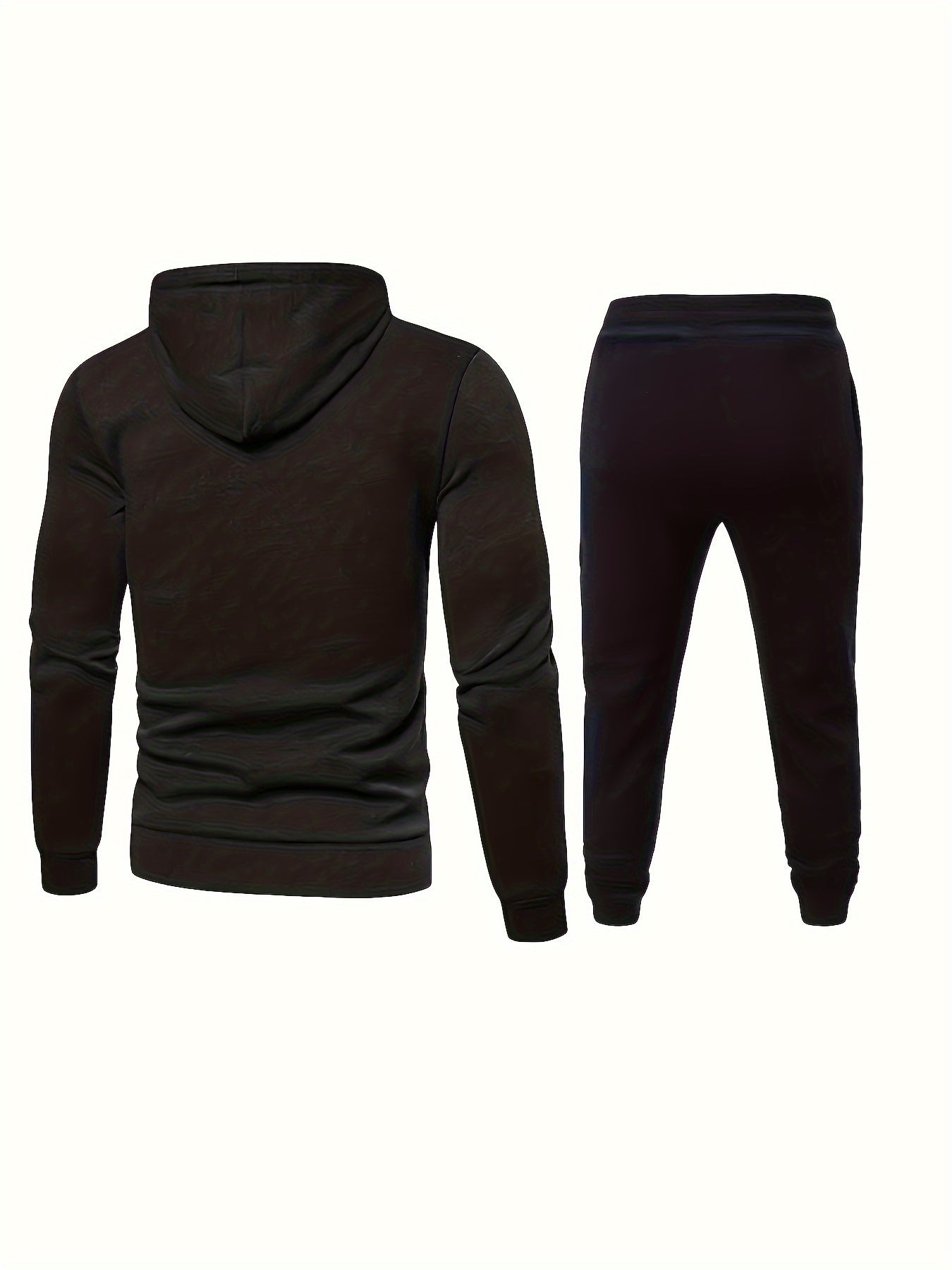 Casual Sportlicher Trainingsanzug Hoodie Und Kordelzughose Für Herren | Perfekt für Casual Days