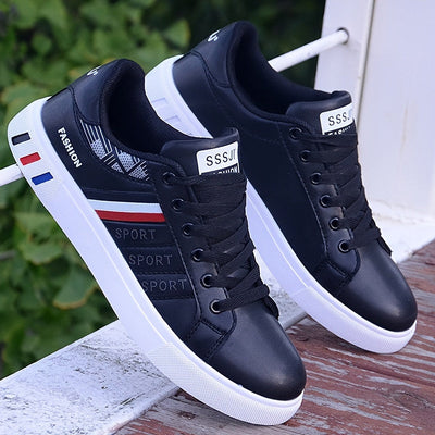 Stylische Niedrigschuh Sneaker mit Schnürung für Herren | Ideal für Outdoor-Aktivitäten