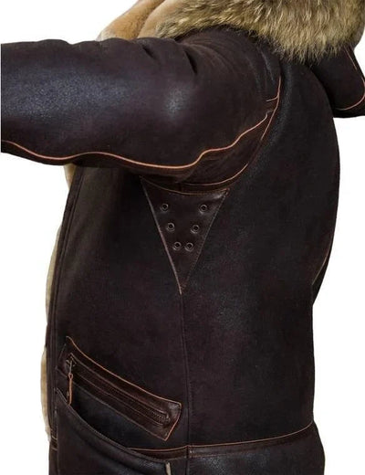 BRADLEY™ | Exklusiver Leder-Wintermantel