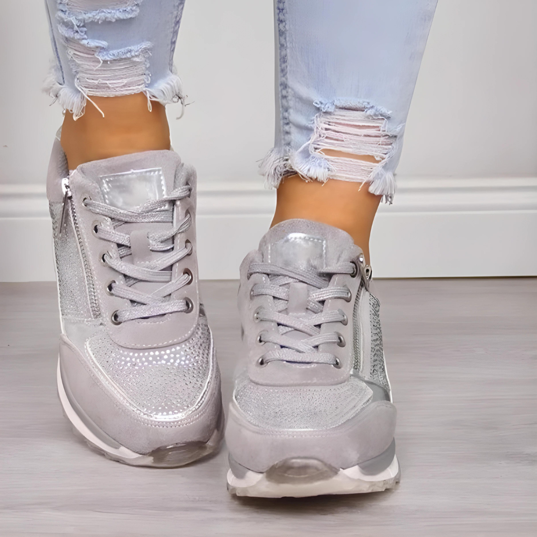 Gigi - Glamouröse bequeme Casual Sneakers | Sportlich-schicke Sneaker