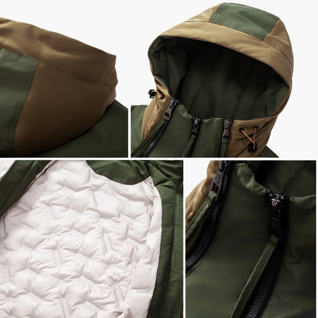 Kai™ | Wasserdichte, winddichte Daunenjacke