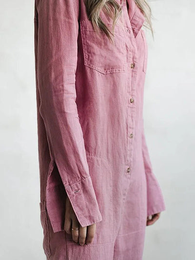 Langärmeliger Jumpsuit für Frauen