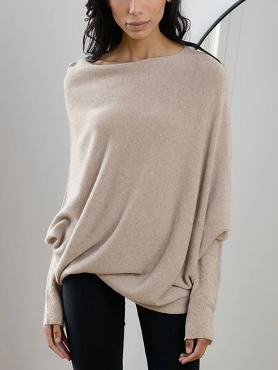 Stilvoll Kaschmir Schulterfreier Pullover Für Damen | Ideal für jede Jahreszeit