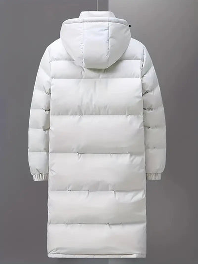 Stilvolle Schwarze Lange Winter Parkajacke Für Damen | Ideal für Winter