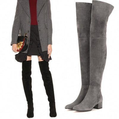 Taylor | Stilvolle Überknie-Stiefel