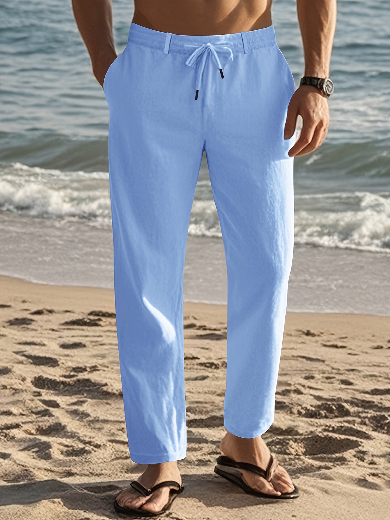 Struktur & Stil – Leichte Leinenhose