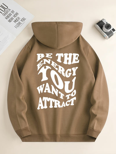 Eleganter Pullover-Hoody mit Backprint und Kapuze für Women | Perfekt für lässige Tage