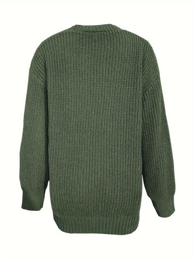 Eleganter warmer Baumwollstrickwaren-Cardigan für Damen | Ideal für jede Jahreszeit