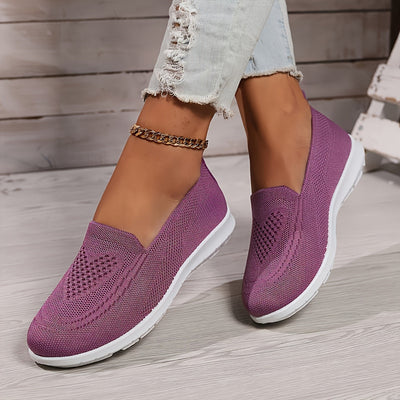 Elegante Gestrickte Unisex-Sneaker für Damen | Perfekt für Alltag