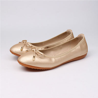 Calliope - Flache Damenschuhe mit Schleifenverzierung