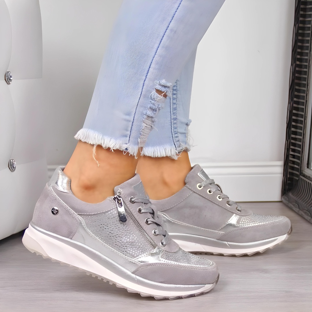 Gigi - Glamouröse bequeme Casual Sneakers | Sportlich-schicke Sneaker
