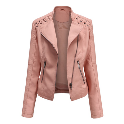 Elegante & Zeitlose Damenlederjacke - Must-Have für Modebewusste