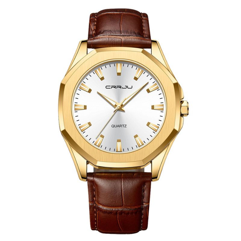 van Baerle® - Casual minimalistisches Quarzarmbanduhr