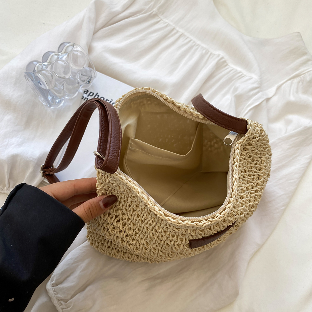 Strandtasche aus Bast | Lässige Eleganz | Praktisches Design