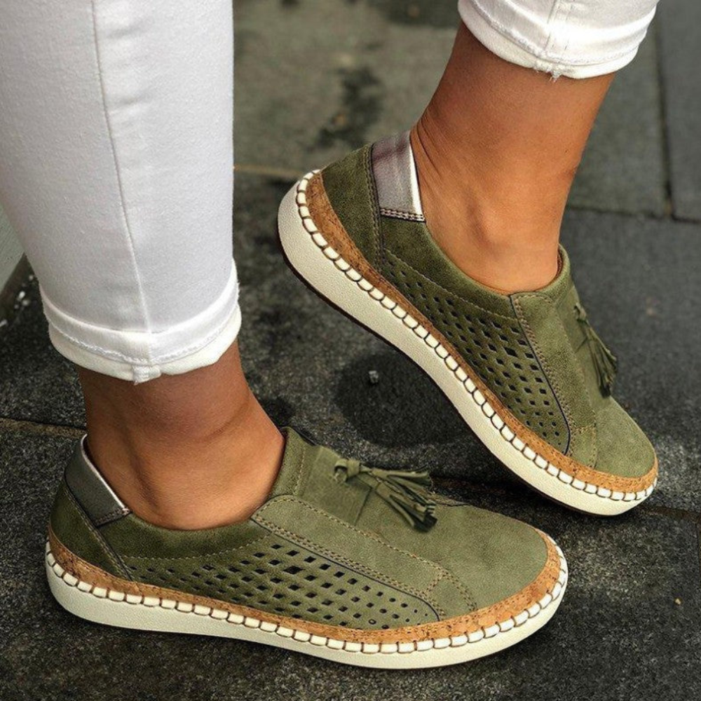 Damen Bequeme Atmungsaktive Slip-Ons | Komfortabel und Vielseitig