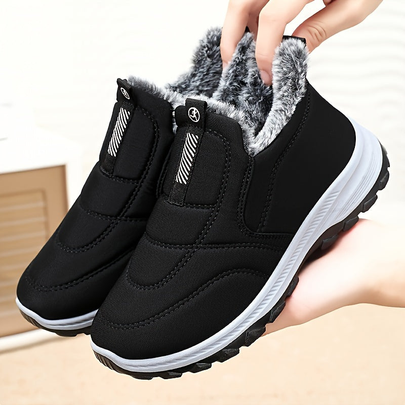 Winterschuhe Damen | Knöchelhoch Slip On