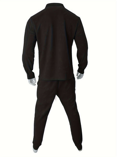 Moderner 3D-Print-Kapuzenpullover und Jogginghose Trainingsanzug für Herren | Perfekt für Freizeitaktivitäten