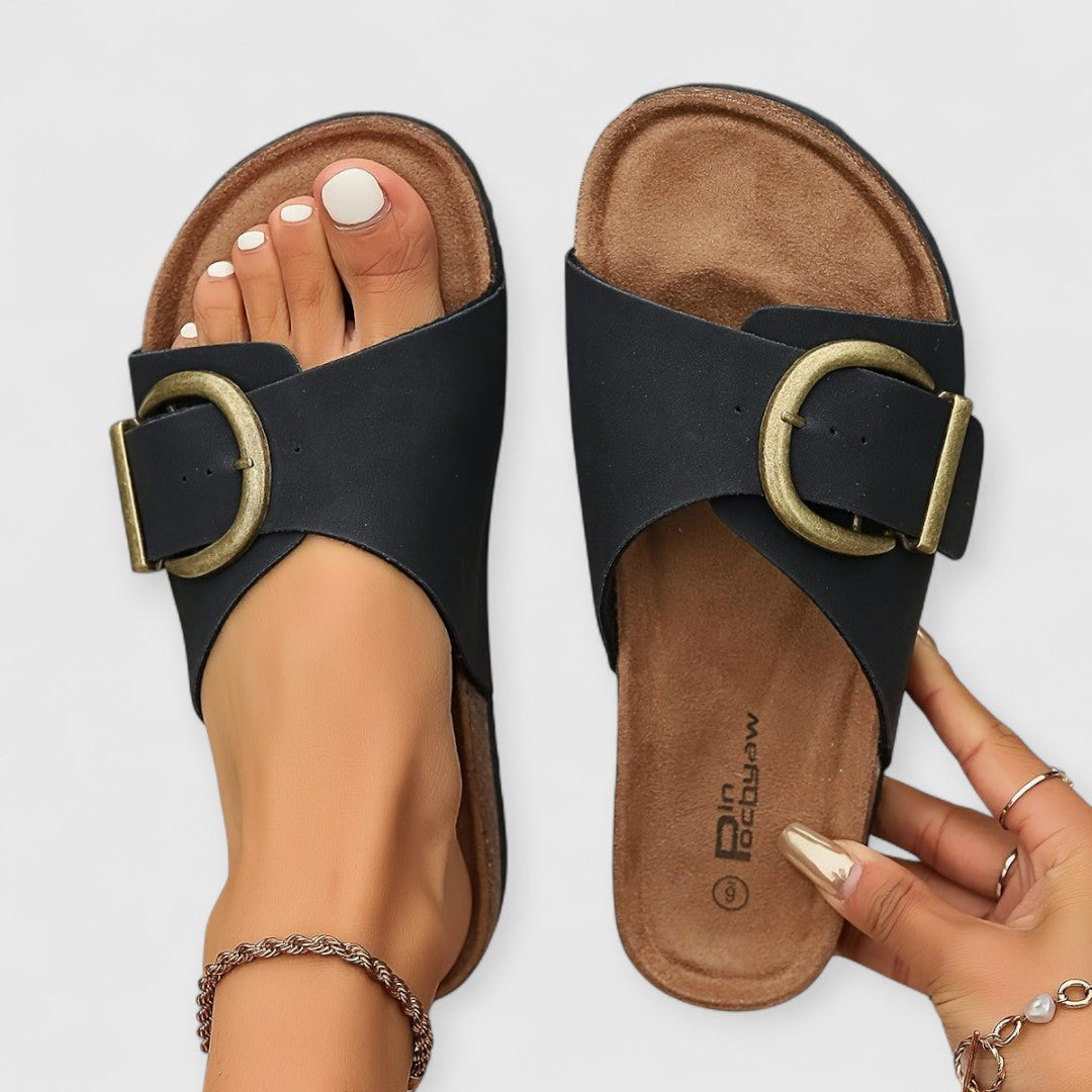 DELPHINE | Elegante Komfortsandalen