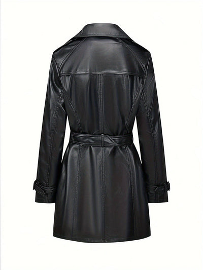 Stilvoller mittellanger Trenchcoat mit Gürtel-Design für Damen | Ideal für jede Saison