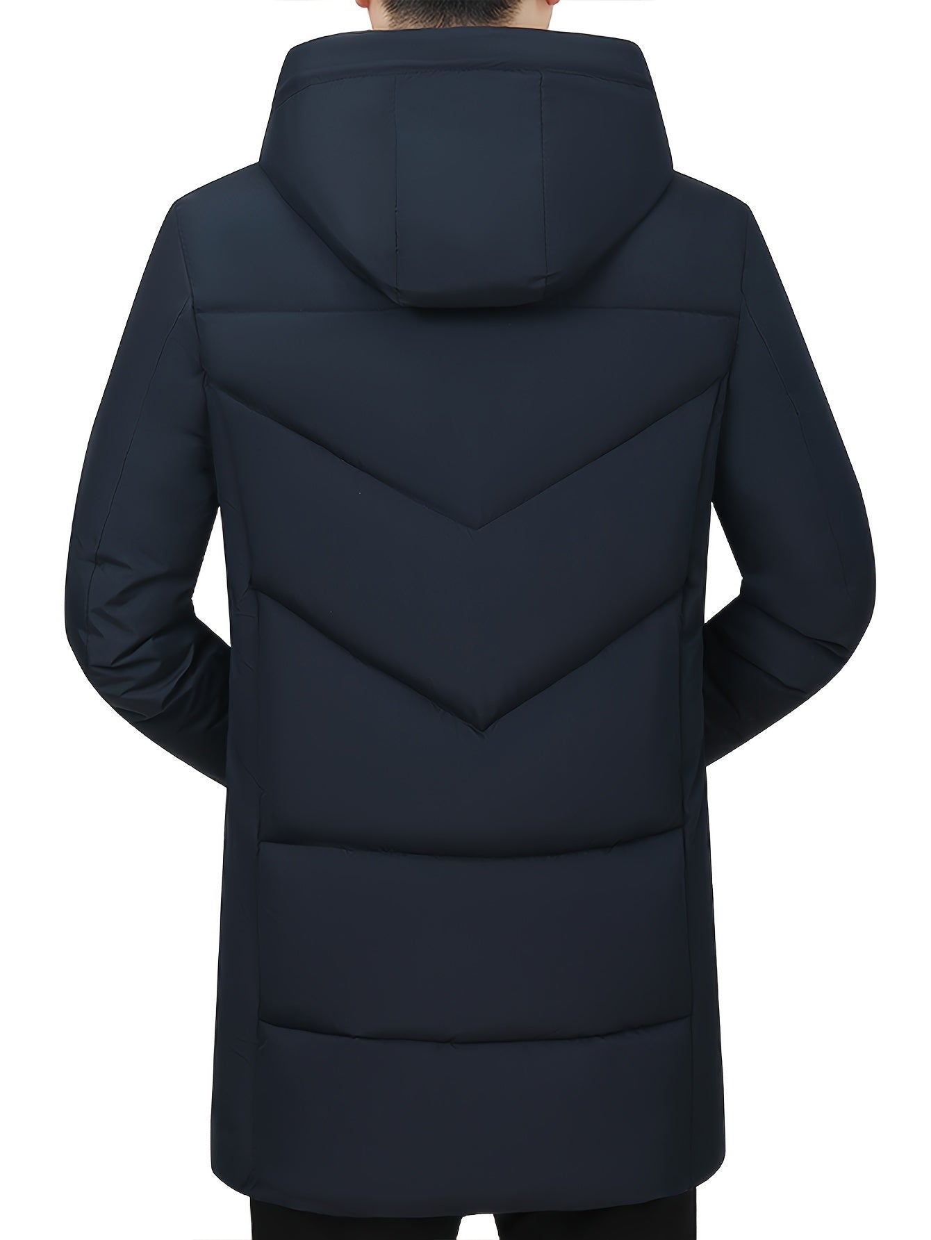 Warme Verdickte Kapuzen Winterjacke Für Herren | Perfekt Für Outdoor-Aktivitäten