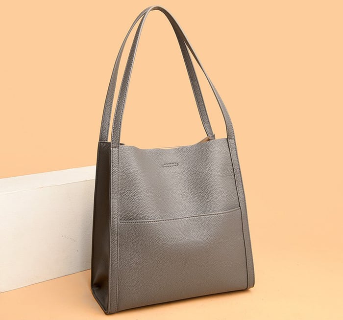 Vegane Leder Umhängetasche mit großem Stauraum und elegantem Design