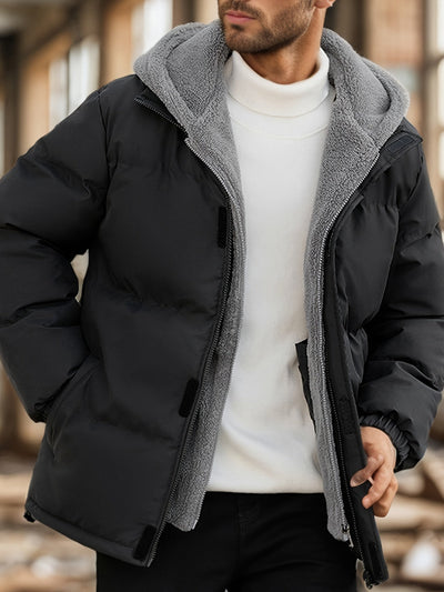 Stilvolle Lässige Warme Gepolsterte Winterjacke Für Herren | Perfekt für den Alltag
