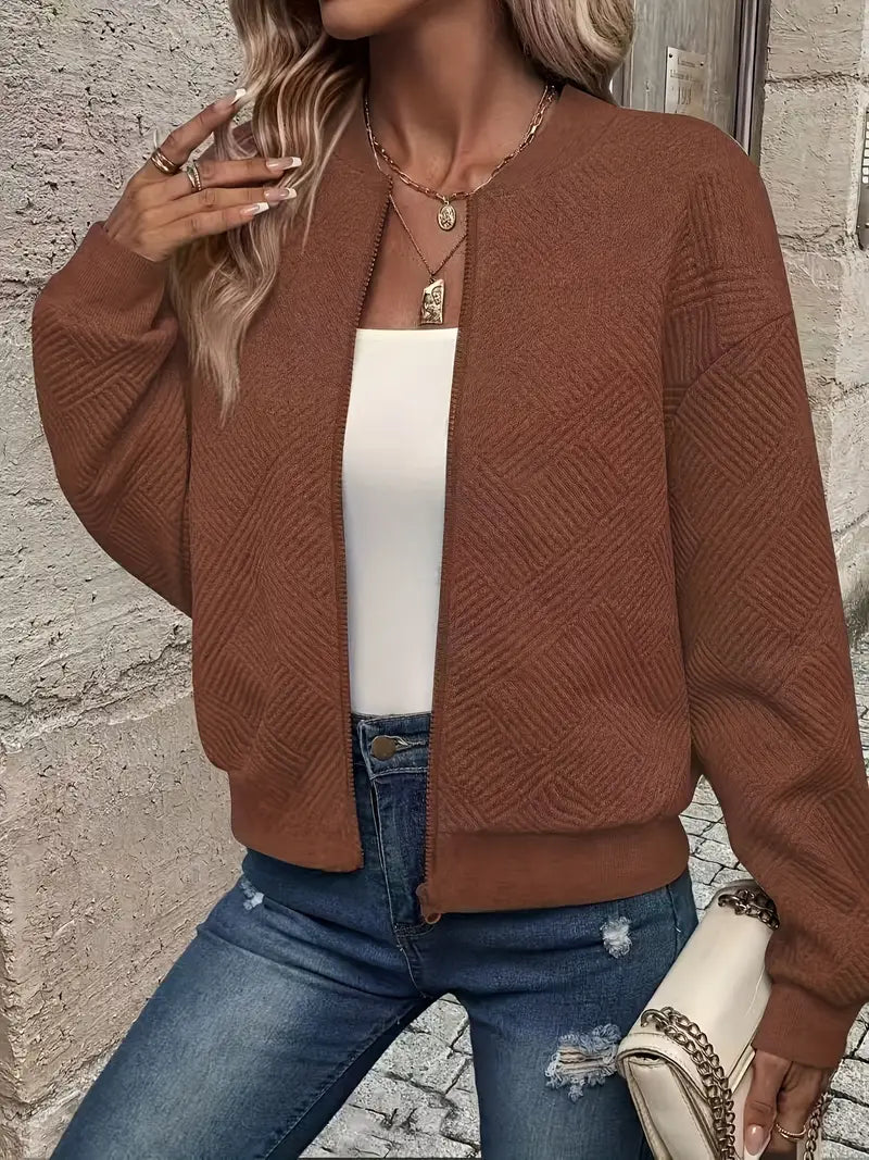 LIVIA | Frühlingsjacke mit Reißverschluss