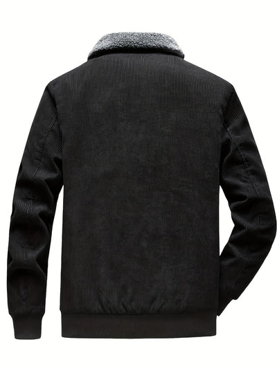 Warme Dikke Revers Kragen Winter Jacke Für Herren | Perfekt für Outdoor-Aktivitäten