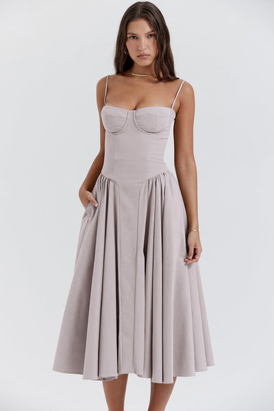 Zaniyah™ | Retro Midi Kleid