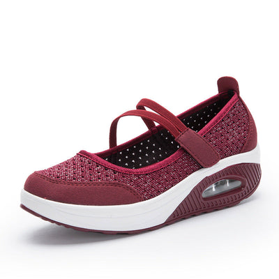 Damen Luftpolster Slip-On Wanderschuhe Fudus