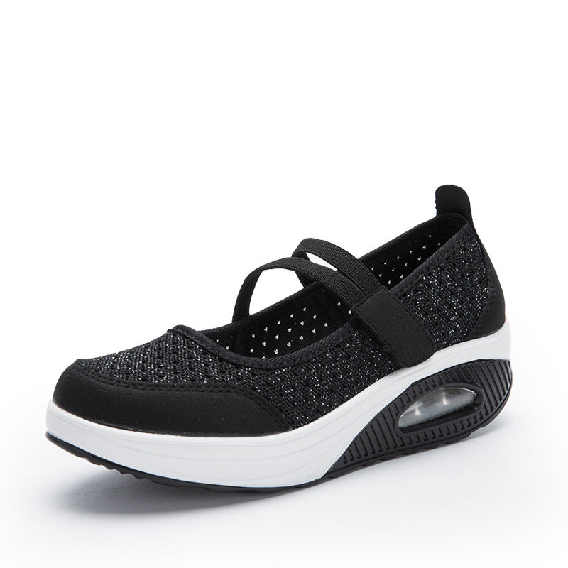 Damen Luftpolster Slip-On Wanderschuhe Fudus