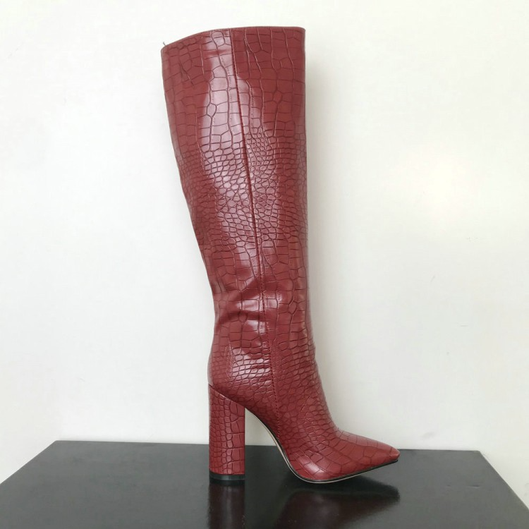 Anneliese - Damenstiefel mit dicken Sohlen