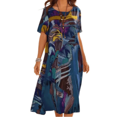 Natacha® | Leichtes bedrucktes Kleid